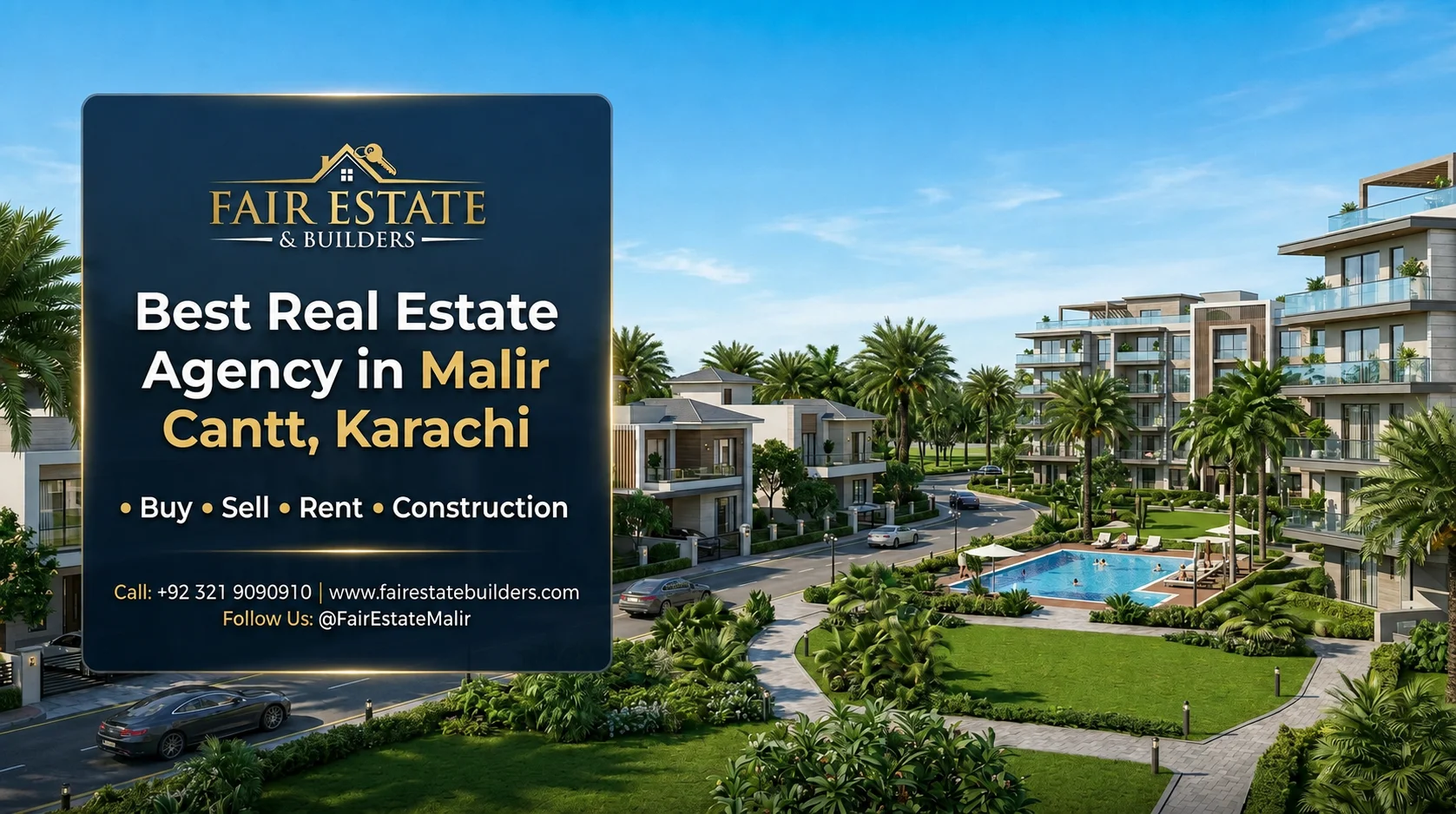 Best Real Estate Agency in Malir Cantt Karachi | Fair Estate
